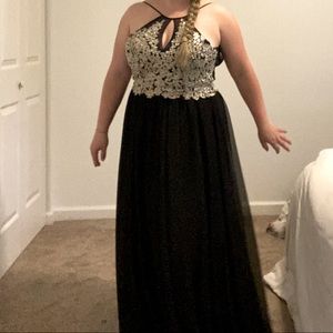 My Michelle Size 9 Black Prom Dress